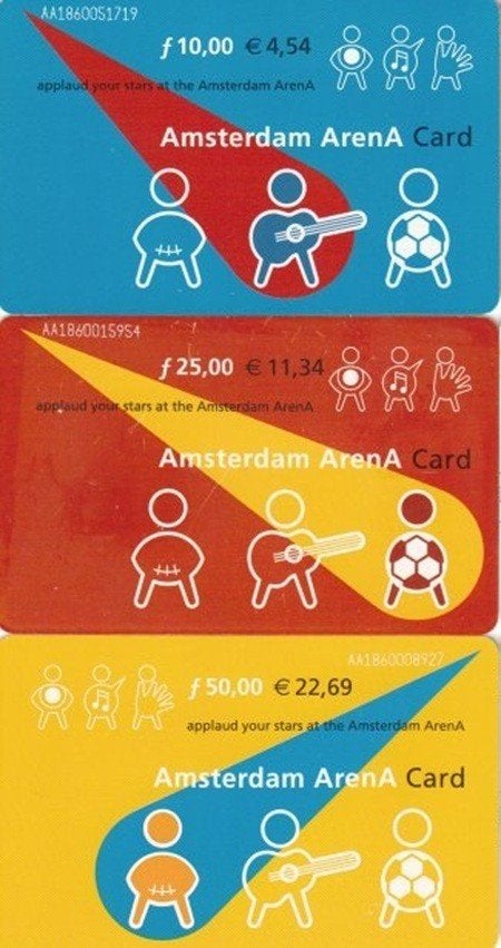 ArenA kaarten serie A039.01/03 Spotlight 5 (Sif 2 chip), Ophalen of Verzenden, Nederland