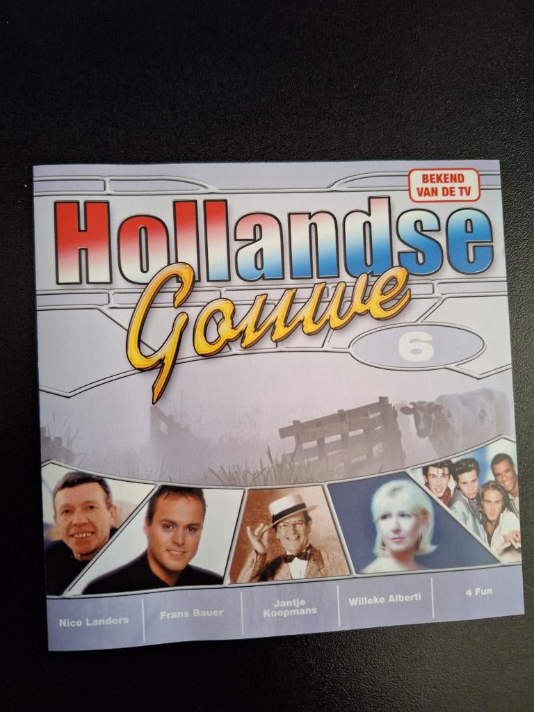Various - Hollandse gouwe 6, Ophalen of Verzenden, Gebruikt, Levenslied of Smartlap