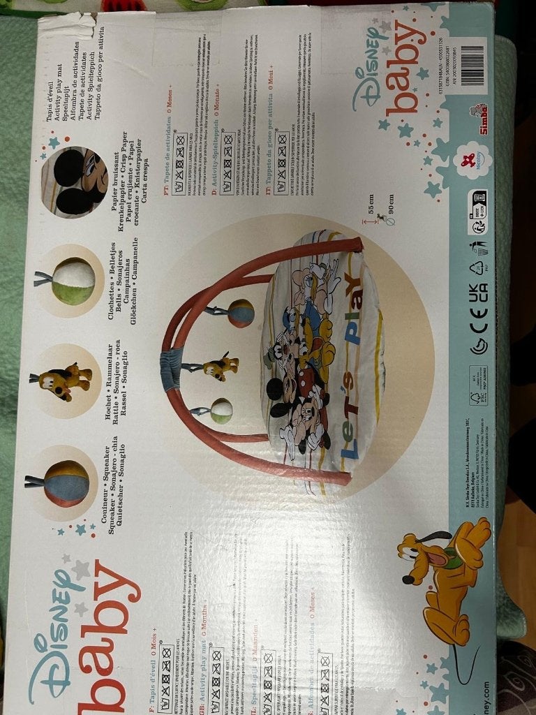 Speelmat Disney, Ophalen of Verzenden, Zo goed als nieuw, Speelkleed