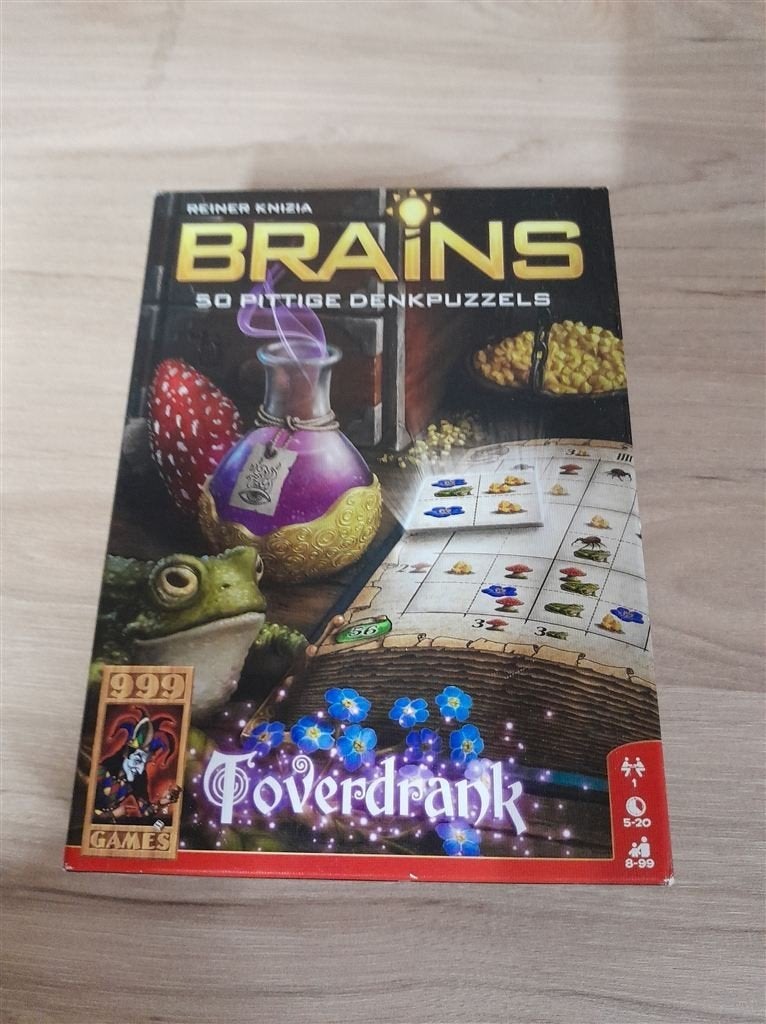 Brains 50 pittige denkpuzzels - toverdrank - 999 games - s38