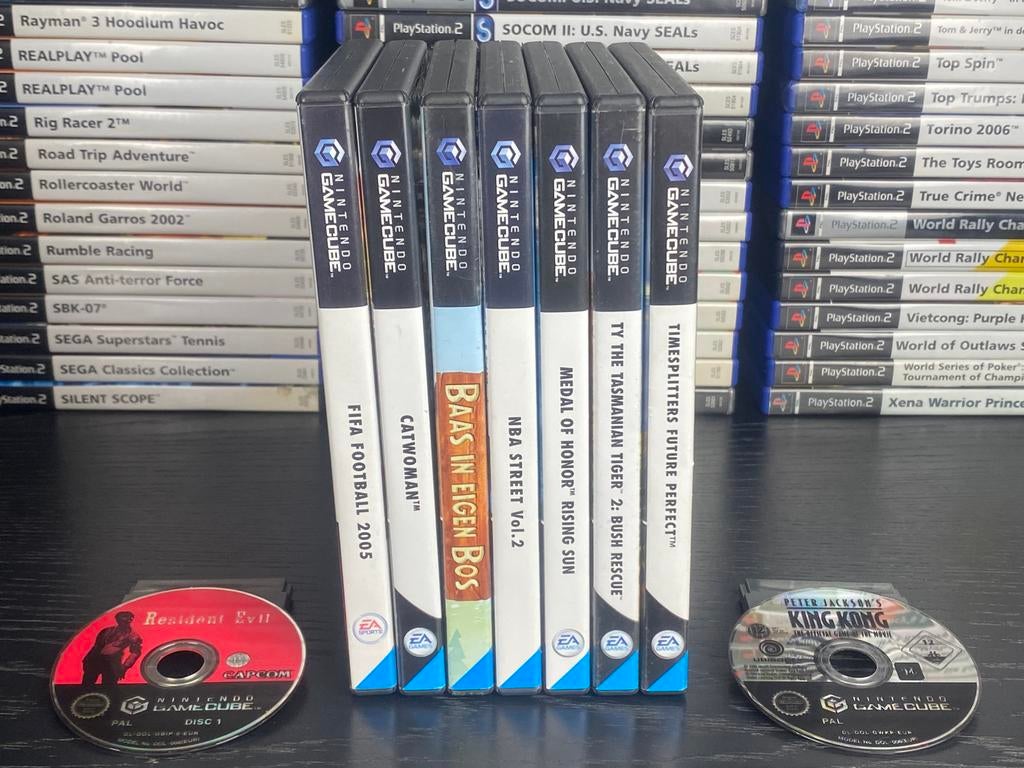 Nintendo GameCube Collectie - TimeSplitters TY 2 NBA Street, Spelcomputers en Games, Games | Nintendo GameCube, Vanaf 18 jaar