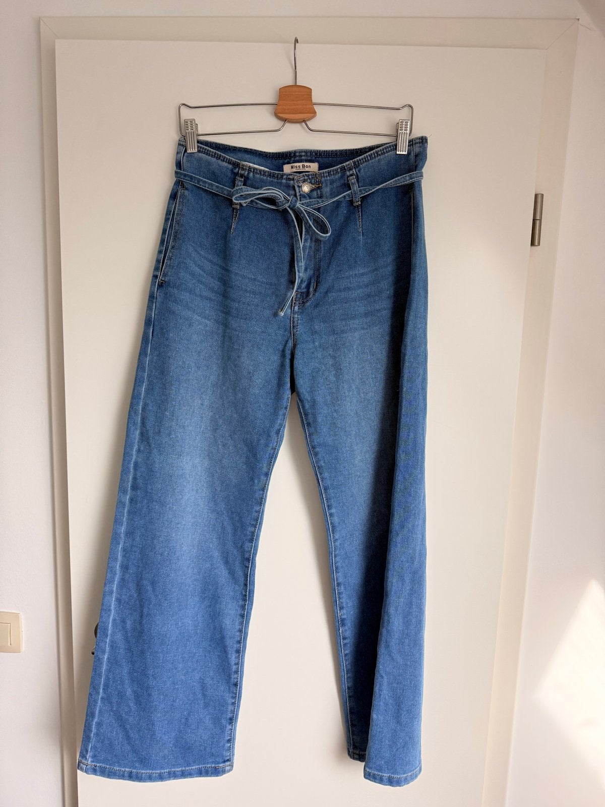 Miss Bon Paris Jeans - Zo goed als nieuw, Verzenden, Zo goed als nieuw, Blauw, W33 - W36 (confectie 42/44)