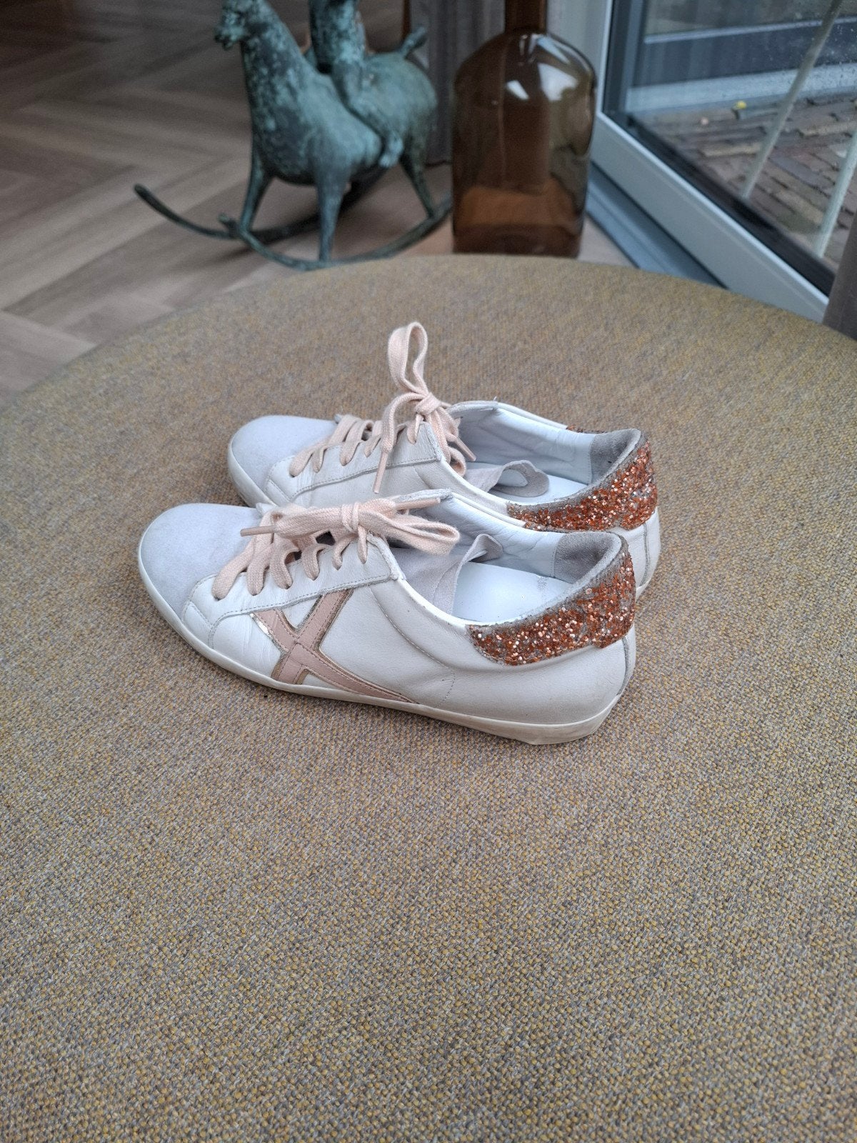 Sneakers dames maat 38 Luciana Boffi, Wit, Ophalen of Verzenden, Luciana Boffi, Sneakers of Gympen