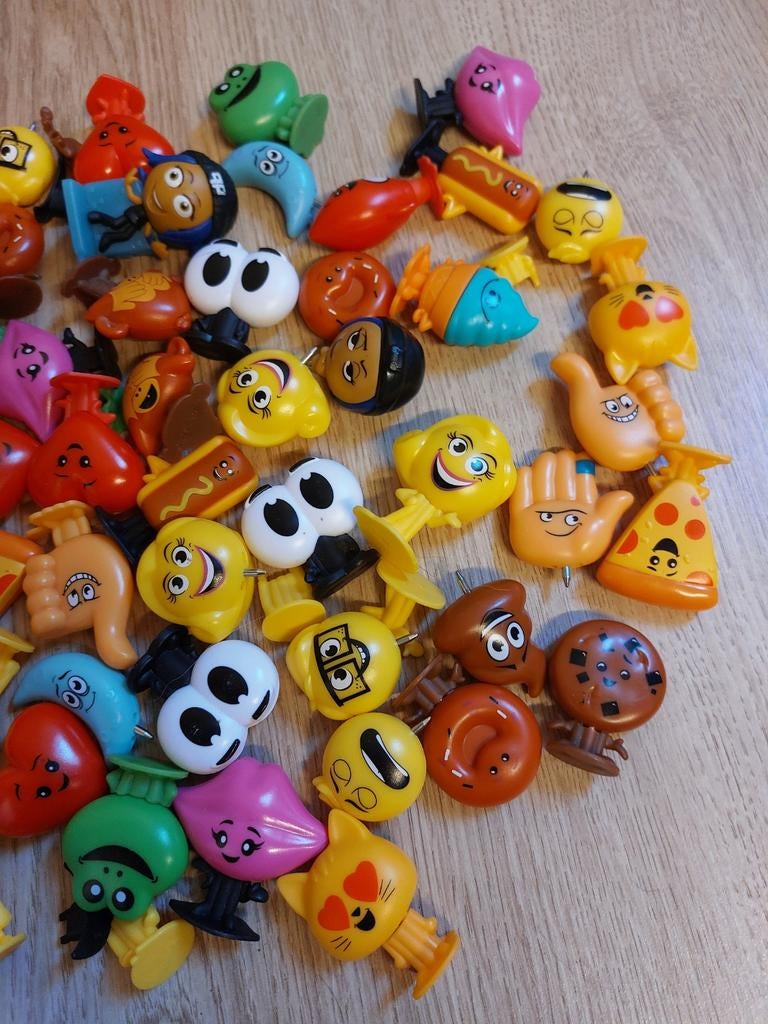 De emoji film poppetjes, Verzamelen, Supermarktacties, Ophalen of Verzenden