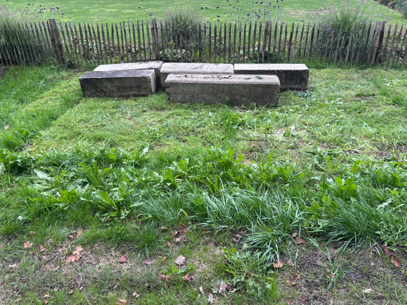 Betonnen bielzen, Tuin en Terras, Gebruikt, 25 cm of meer, Biels, Ophalen of Verzenden
