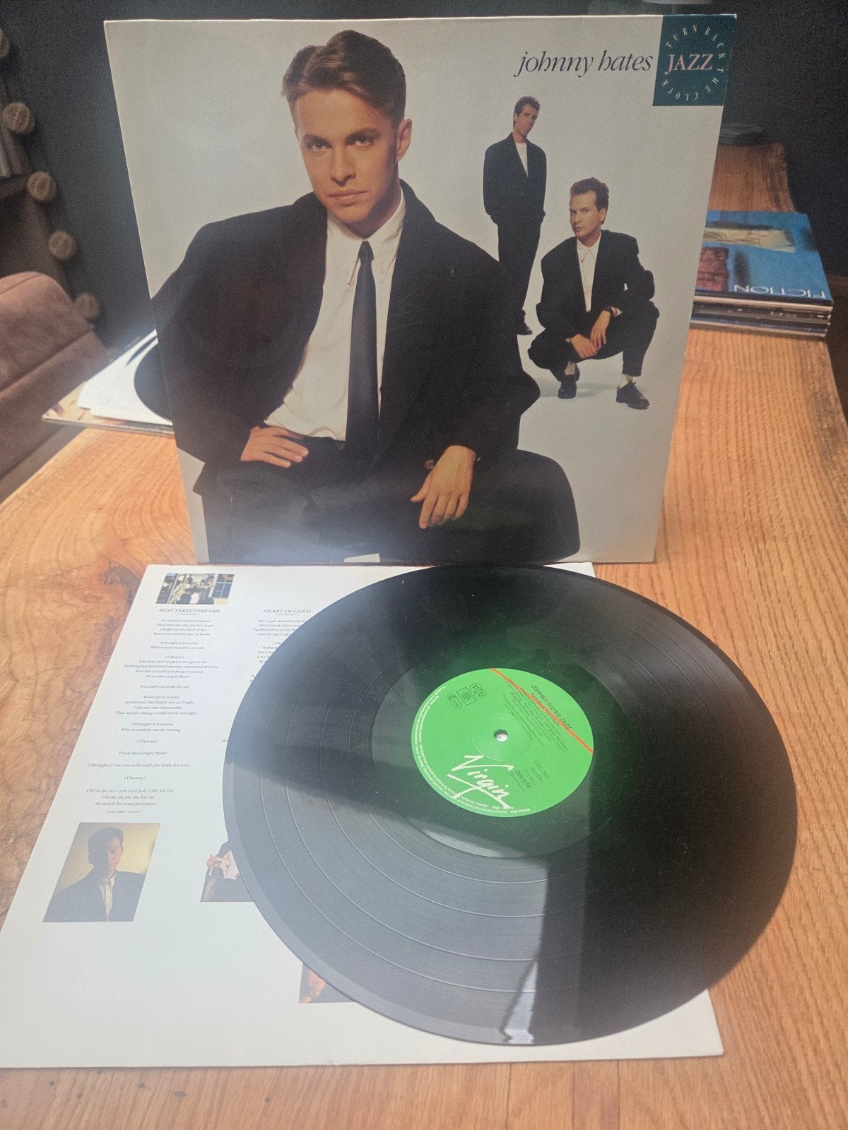 Johnny Hates Jazz - Turn Back The Clock LP (1987), LP, Gebruikt, Jazz-fusion, Ophalen of Verzenden