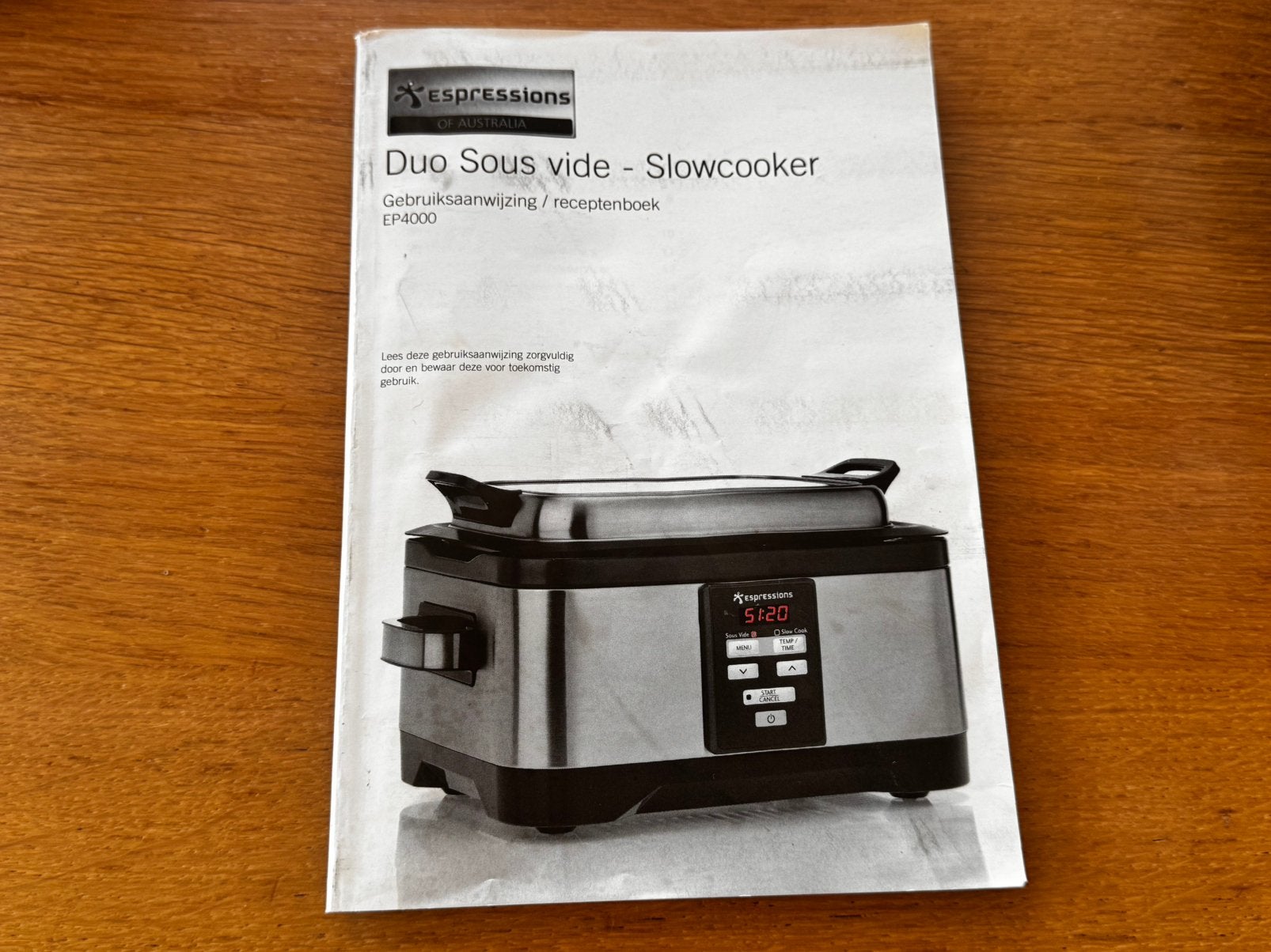 Duo Sous Vide - Slowcooker, Witgoed en Apparatuur, Ophalen of Verzenden, Zo goed als nieuw