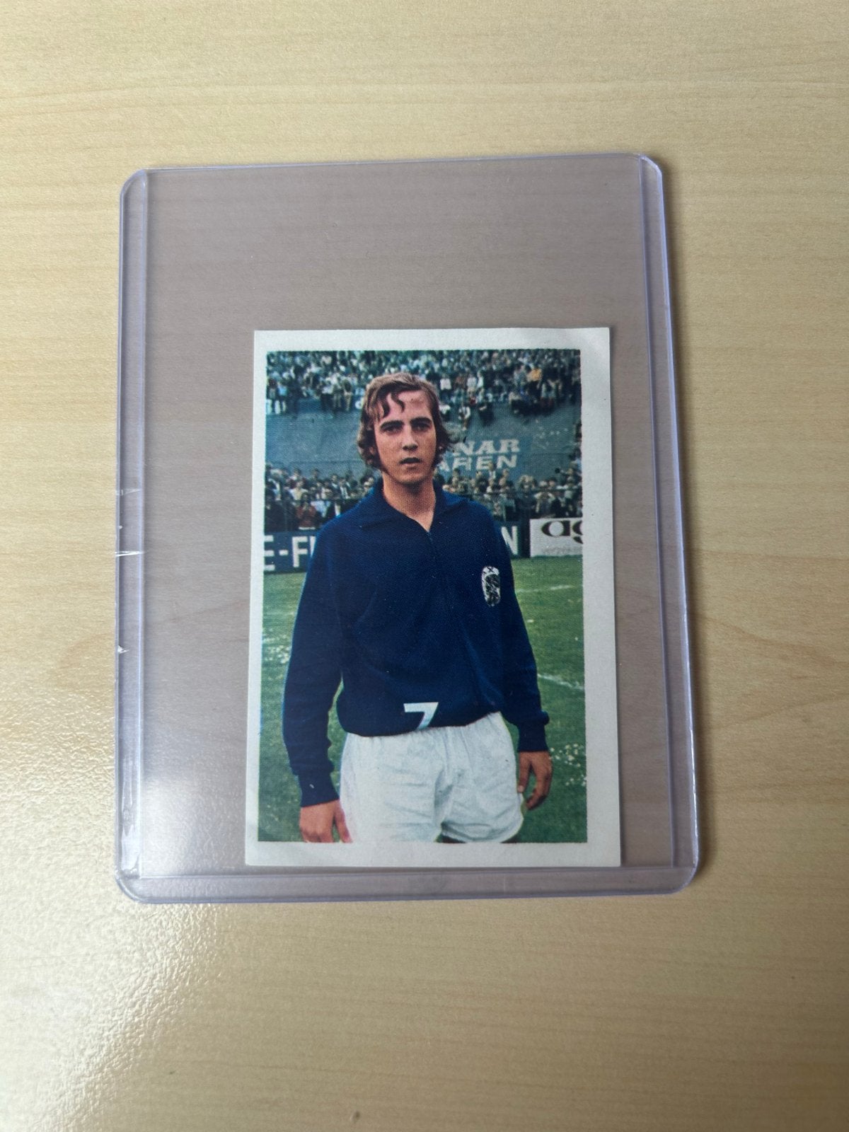 Johan Neeskens Ajax Plaatje - Vintage Voetbalplaatje, Ophalen of Verzenden, Zo goed als nieuw, Plaatje