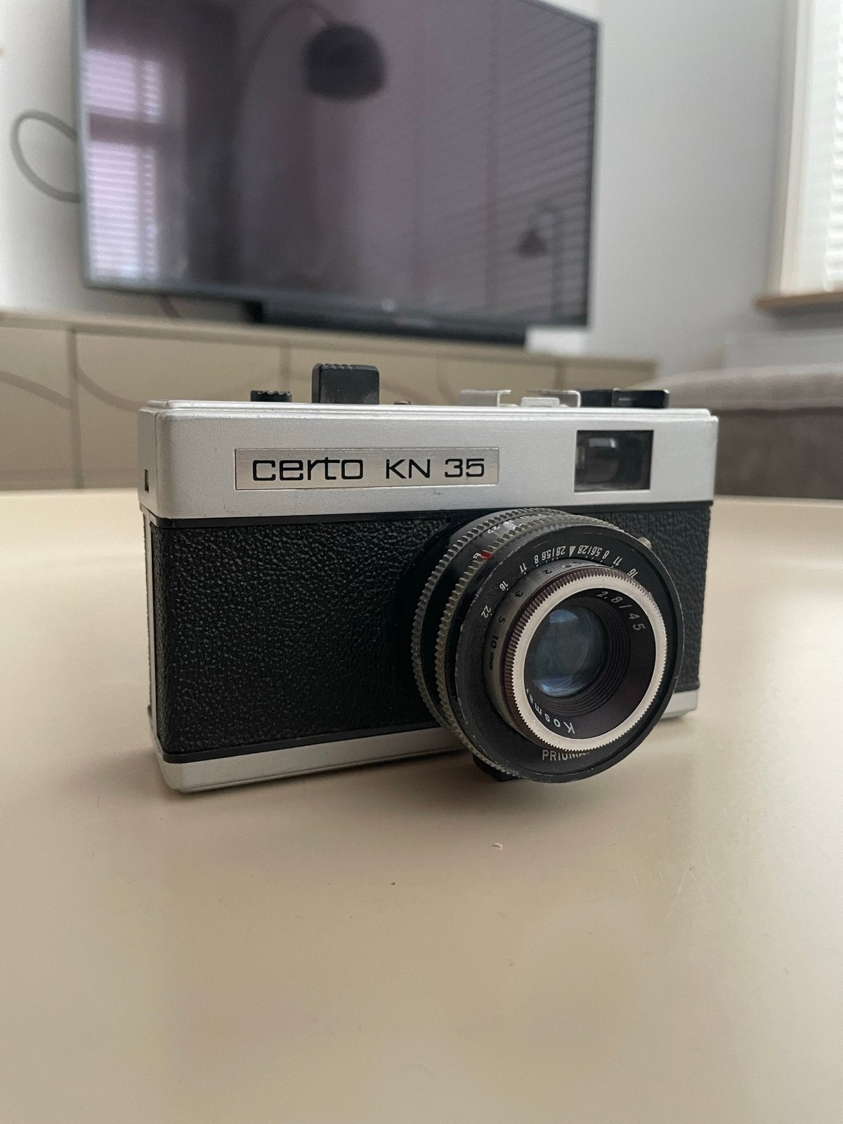 Certo KN 35 Camera - Niet getest, spoelwieltje ontbreekt, Ophalen of Verzenden, Niet werkend, Compact, Overige Merken
