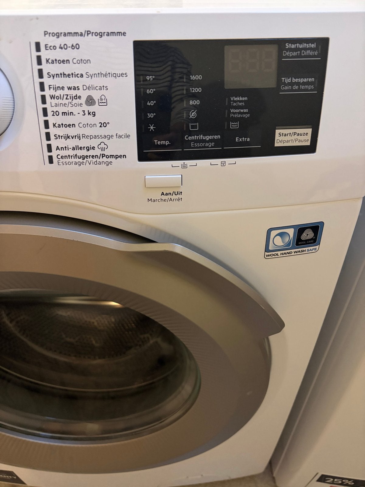 AEG 6000 SERIES LAVAMAT ProSense Technologie 7kg Wasmachine, Ophalen, Gebruikt, Voorlader, Energieklasse A of zuiniger