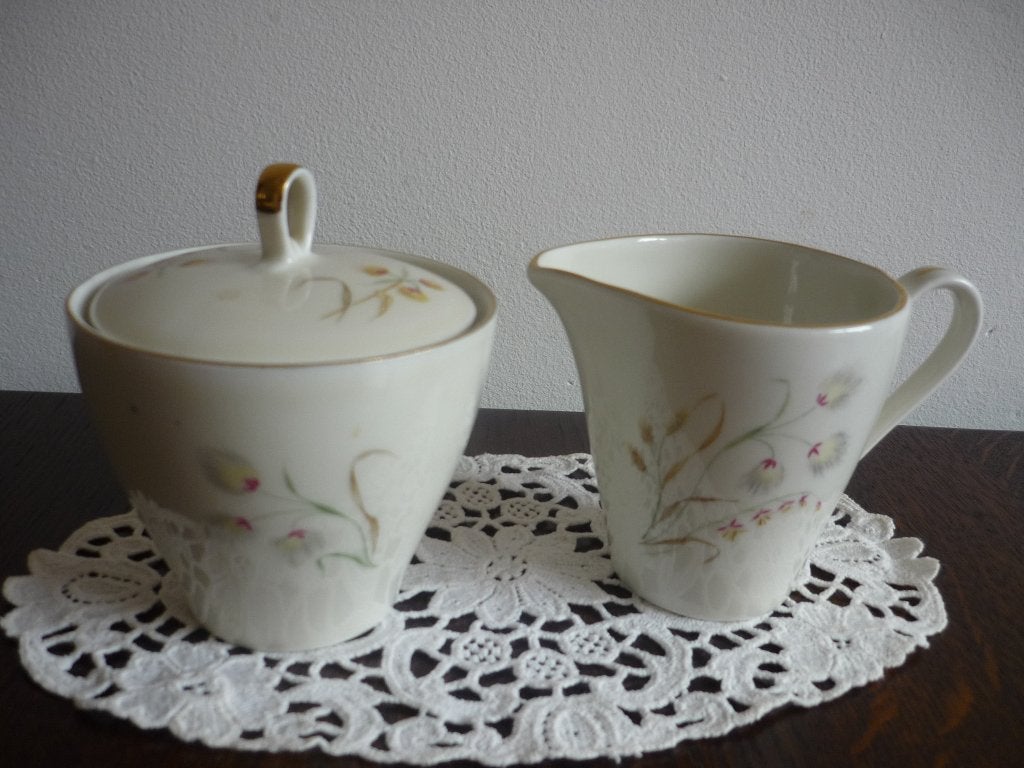 suikerpot en melkkannetje uit jaren '50, Antiek en Kunst, Ophalen