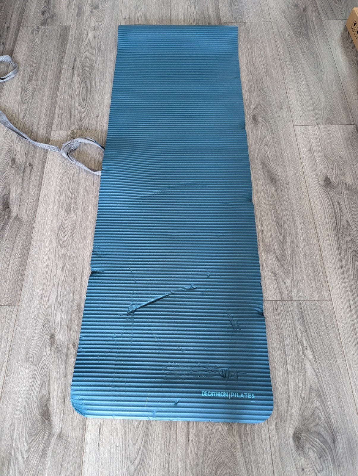 NYAMBA Fitnessmat Comfort turquoise 170x55x10mm (gratis), Ophalen, Gebruikt, Fitnessmat