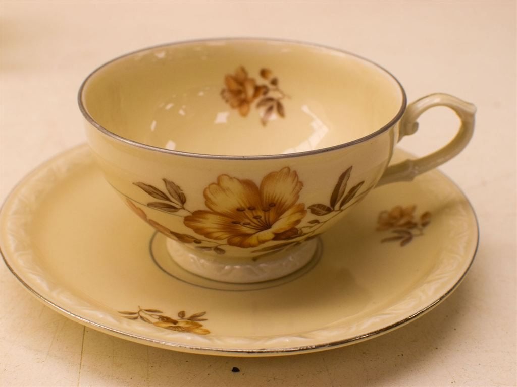 15 delige Furmany porseleinen koffieservies 51345, Huis en Inrichting, Gebruikt, Ophalen of Verzenden, Bord(en), Overige stijlen