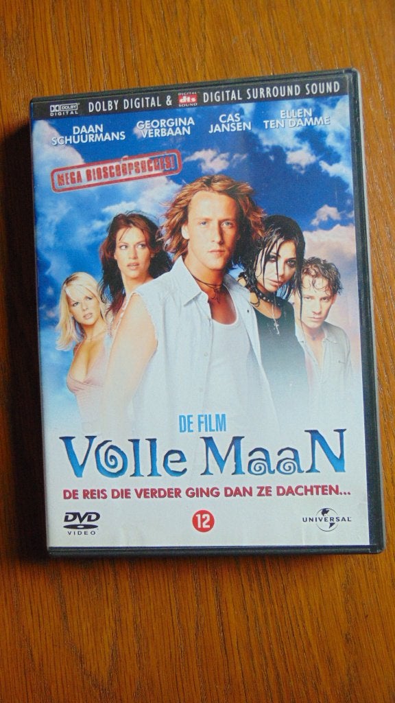 Volle maan dvd, Cd's en Dvd's, Dvd's | Nederlandstalig, Alle leeftijden, Ophalen of Verzenden, Gebruikt, Komedie