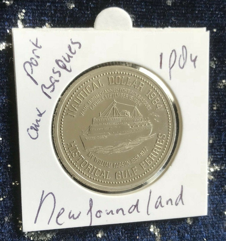 Canada - Newfoundland 1984 - Port aux Basques - Circ.^, Verzenden, Noord-Amerika, Losse munt