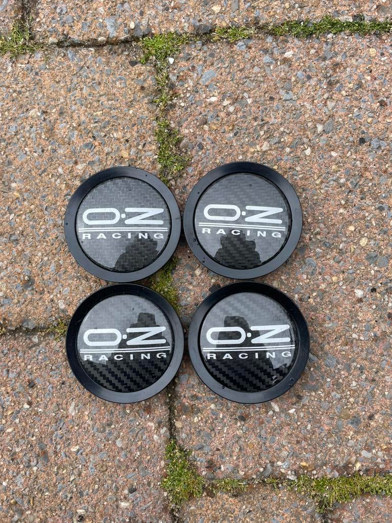 M623 oz racing naafdoppen 4st., Auto diversen, Wieldoppen, Ophalen of Verzenden, Zo goed als nieuw