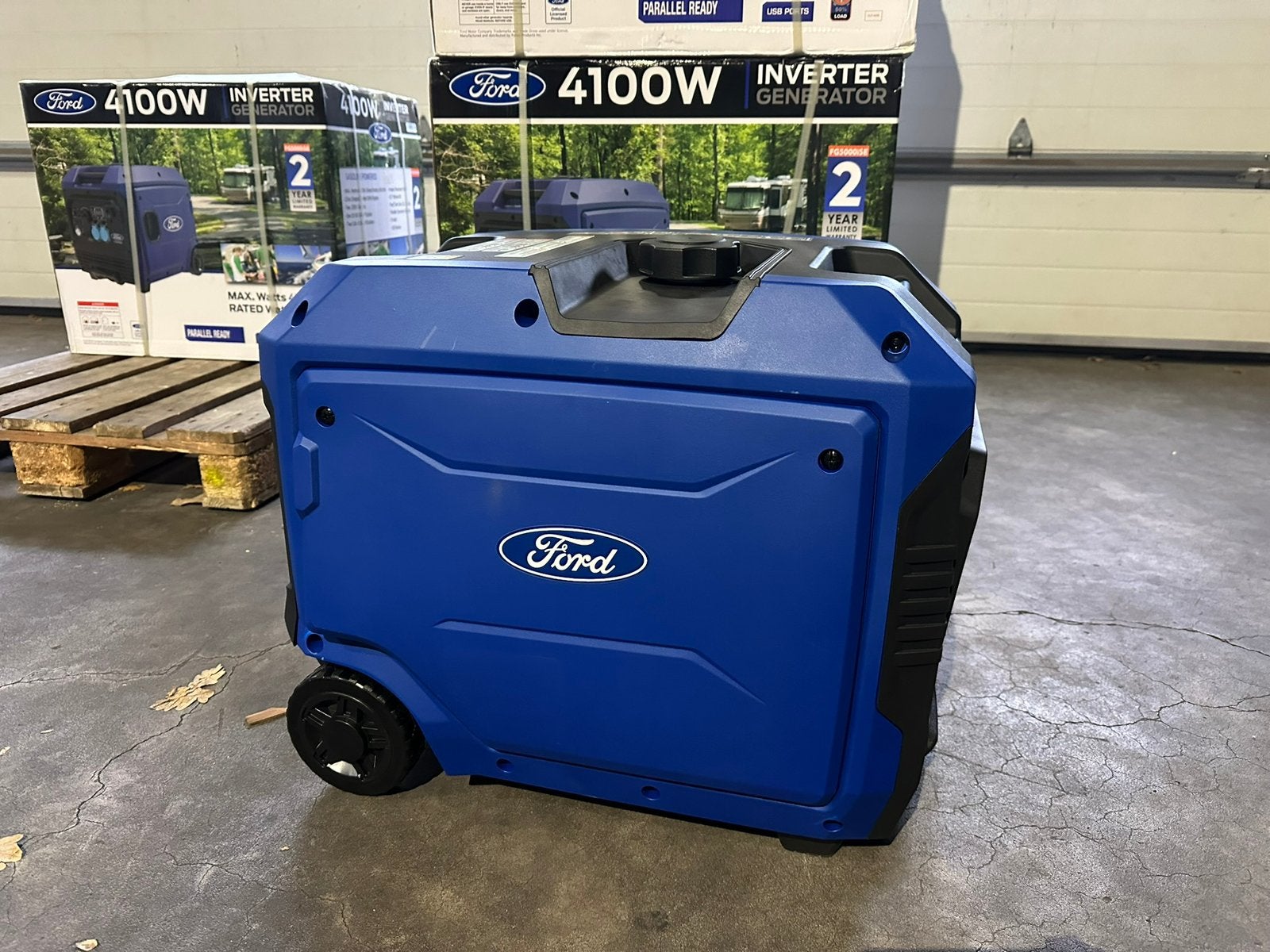 Ford FG5000iSe l inverter l nieuw l 3 stuks, Ophalen of Verzenden, Zo goed als nieuw, Minder dan 5 kVA, Benzine