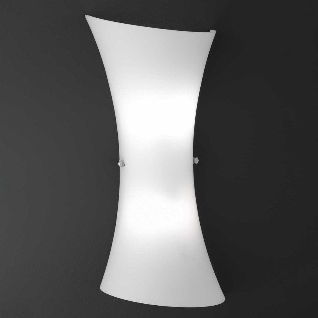 Set 2 wandlampen Wofi Leuchten 'Zibo', Indirect licht, Ophalen of Verzenden, Overige merken, Glas