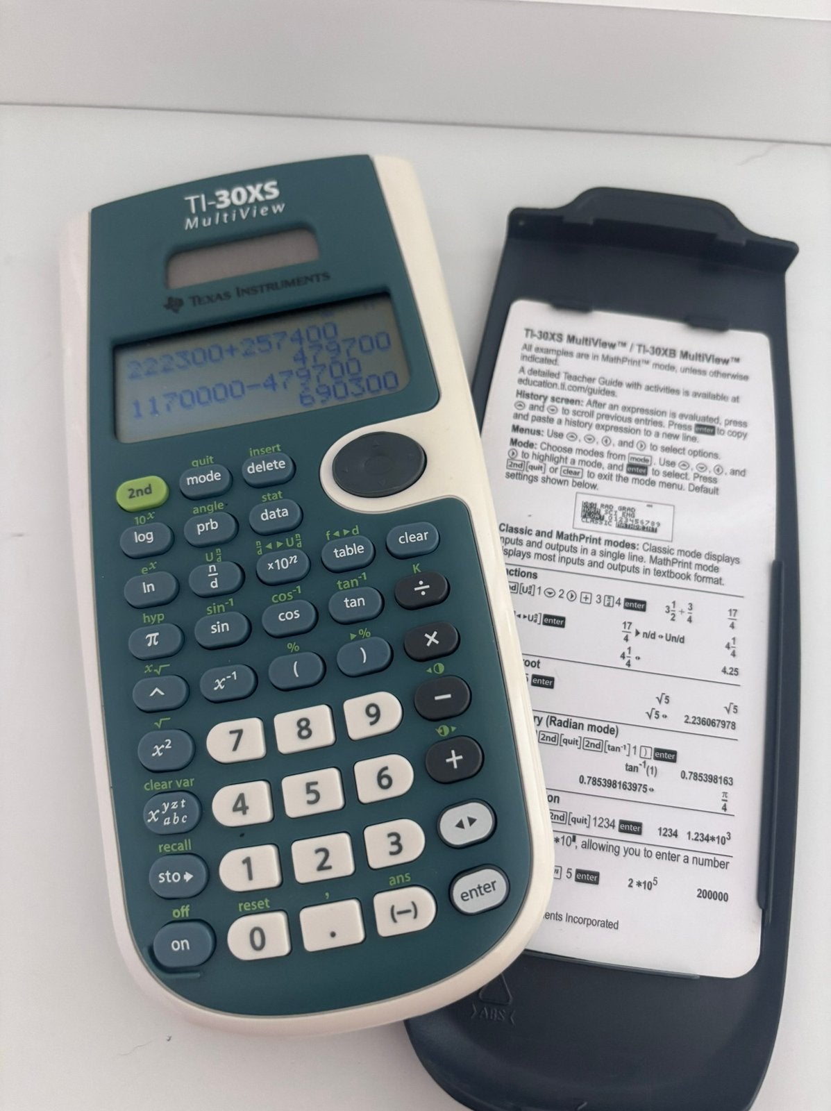 Texas Instruments rekenmachine, Ophalen of Verzenden, Gebruikt
