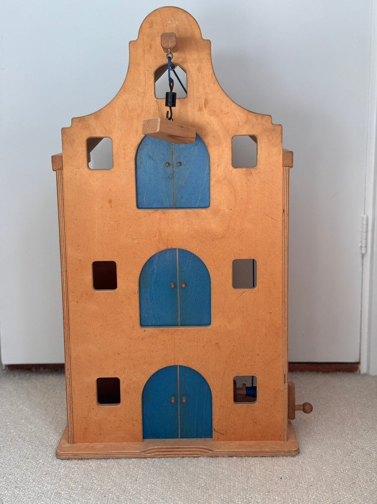Prachtig houten pakhuis, Ophalen, Gebruikt, Poppenhuis