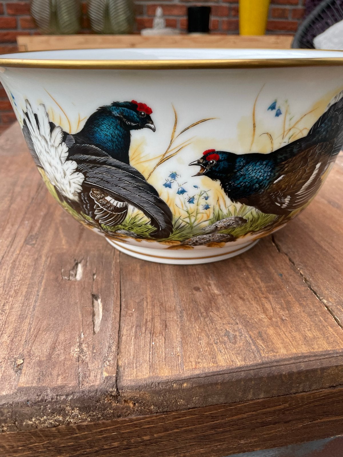Franklin Porcelain 'The Game Bird Bowl' Basil Ede, Ophalen