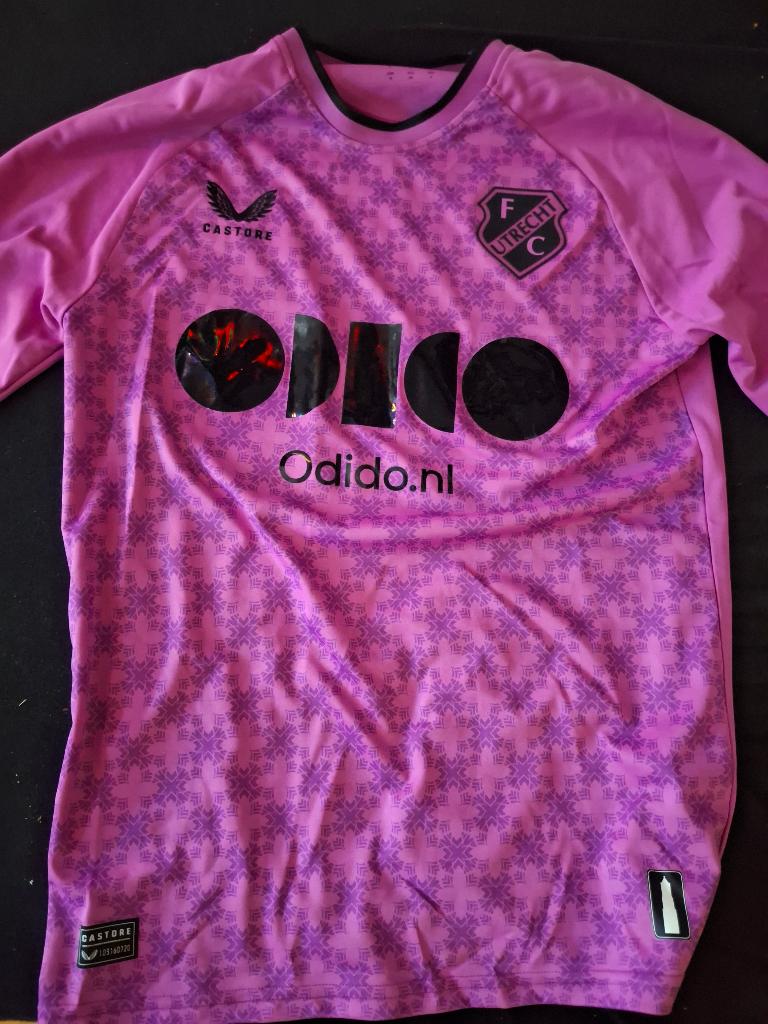 Fc utrecht keepersshirt, Maat M, Ophalen of Verzenden, Zo goed als nieuw, Shirt