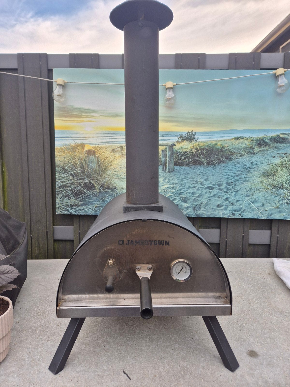 Jamestown Pizza Oven - Perfect voor buiten koken!, Tuin en Terras, Pizzaovens, Ophalen, Gebruikt, Jamestown