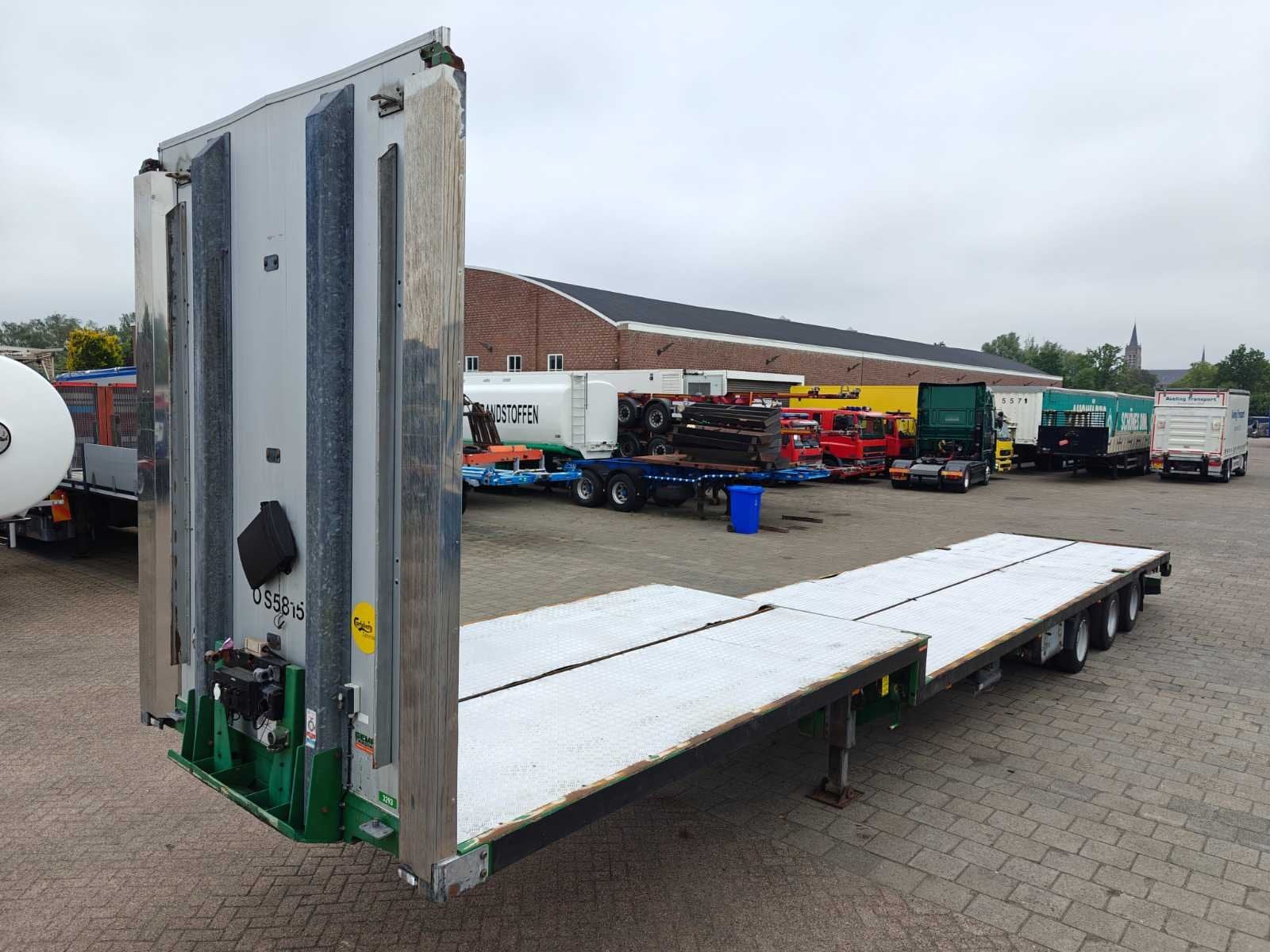 2008 Pacton SXD3 Semi Dieplader, Overige brandstoffen, Bedrijf, Aanhangers en Opleggers, Te koop