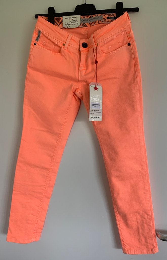 Damesbroek Dept Denim department Aries W27 - NIEUW, Kleding | Dames, Overige kleuren, Nieuw, Ophalen of Verzenden, W27 (confectie 34) of kleiner
