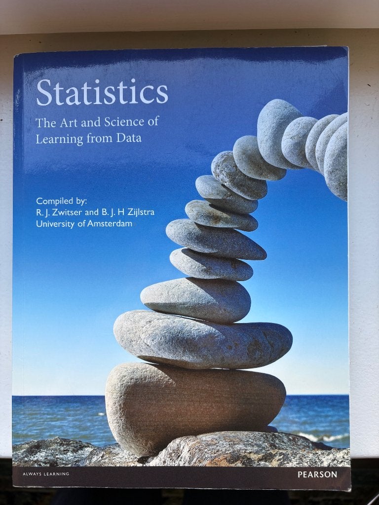 Statistics: The Art and Science of Learning from Data, R. J Zwitser en B. J. H Zijlstra, Ophalen of Verzenden, Gamma, WO