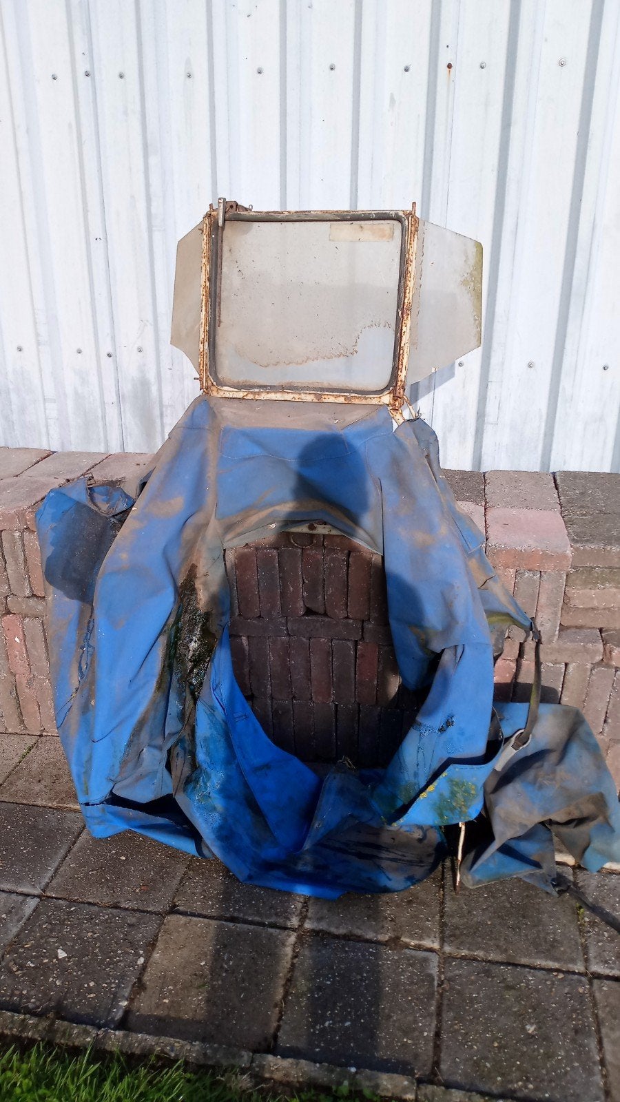 Sirocco frame met jas, Hobby en Vrije tijd, Ophalen, Gebruikt
