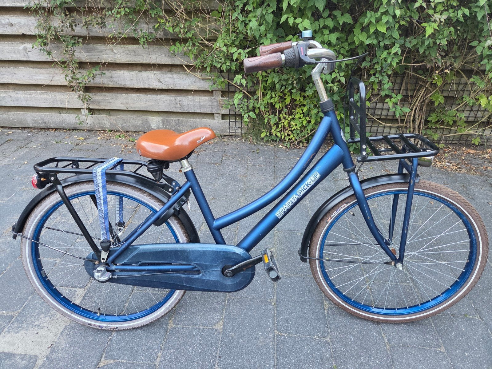 Sparta Pick-Up Meisjesfiets - Blauw - Gebruikt, Fietsen en Brommers, Fietsen | Dames | Damesfietsen, Ophalen, Terugtraprem, Sparta