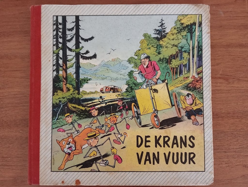Ruil/koop Oscar En Isidoor "De Krans Van Vuur" (1964), Eén comic, Ophalen of Verzenden, Gelezen, Amerika
