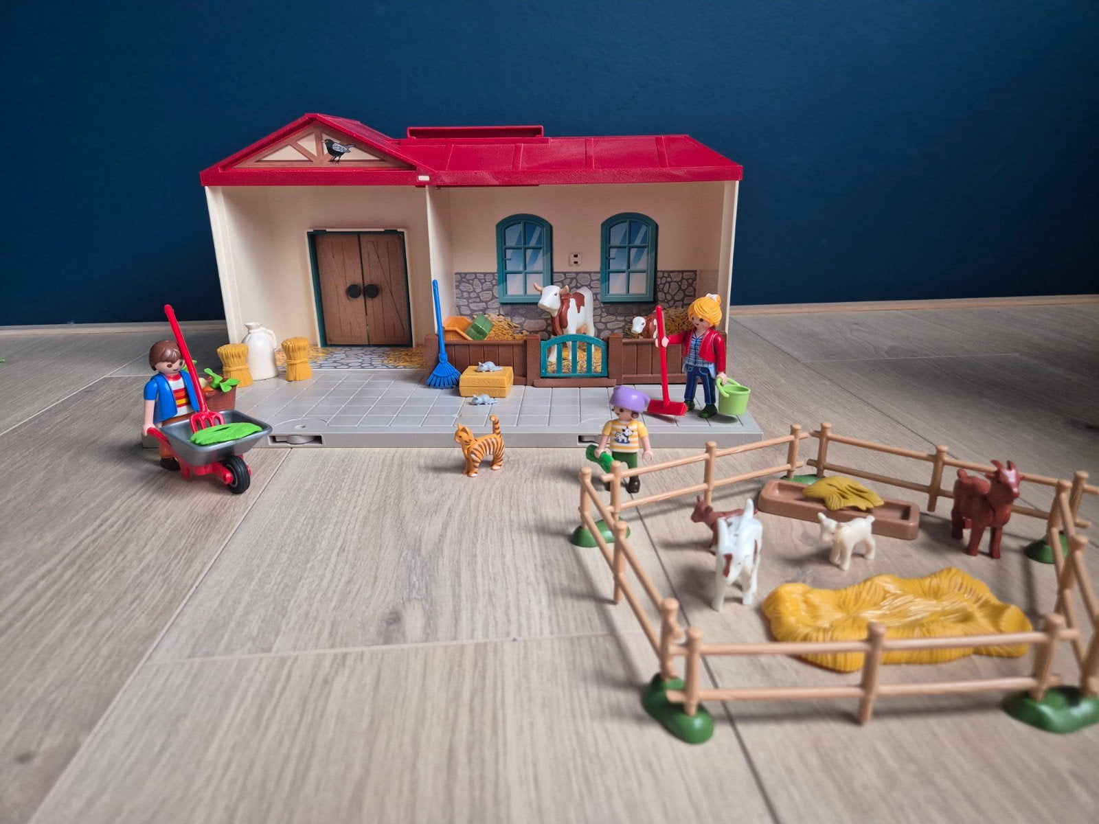 Playmobil meeneem boerderij, Ophalen of Verzenden, Jongen of Meisje