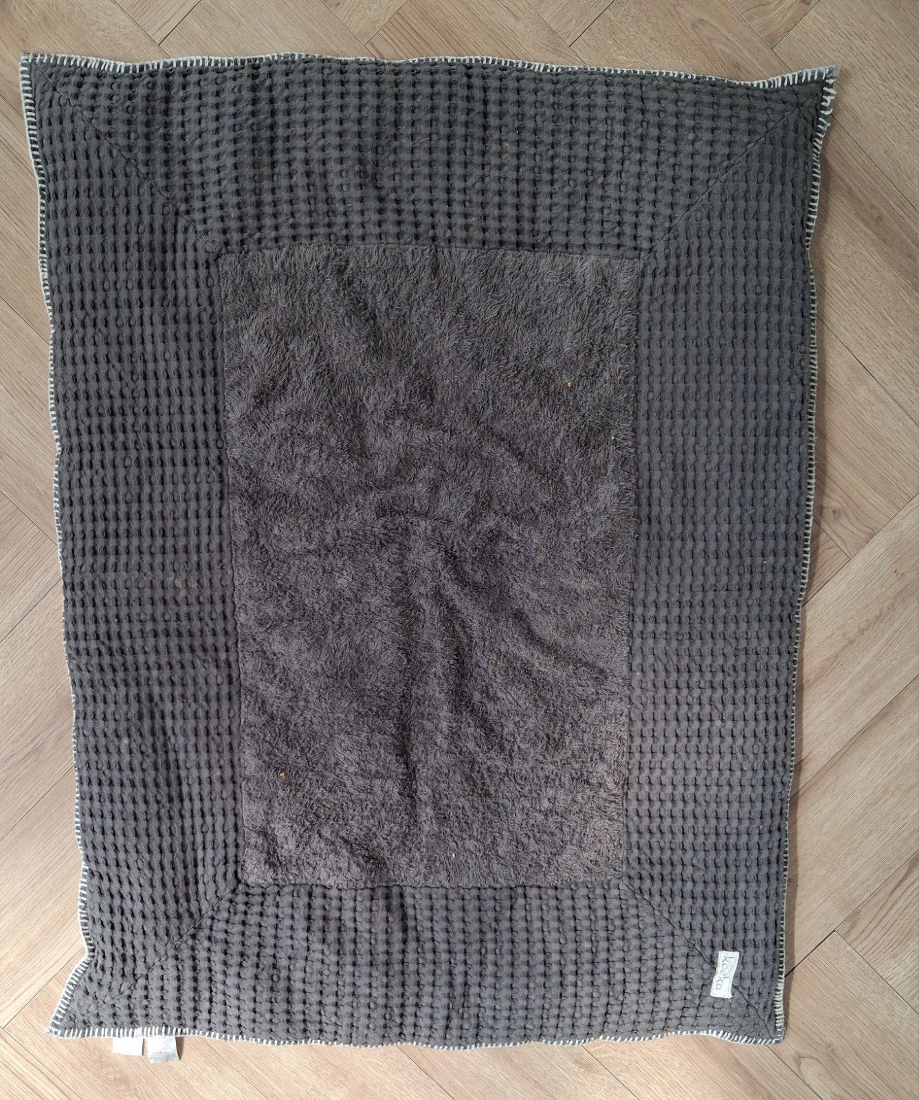 2 kleurig Koeka wafel boxkleed € 8,50, Ophalen of Verzenden, Zo goed als nieuw, Boxkleed