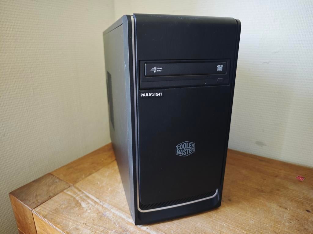 Game PC I5 8600K GTX 1050Ti 16GB DDR4 512GB NVMe 1TB HDD W11, Ophalen of Verzenden, Zo goed als nieuw, I5 8600K, Gaming