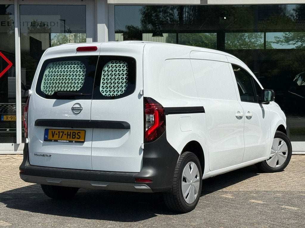 NISSAN Townstar EV L2 45kWh Tekna | Apple CarPlay | Android, 12 maanden, Stof, Gebruikt, Zwart