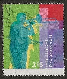 Duitsland 20, muzikanten voor willyenanita, Verzenden, 1990 tot heden, Gestempeld