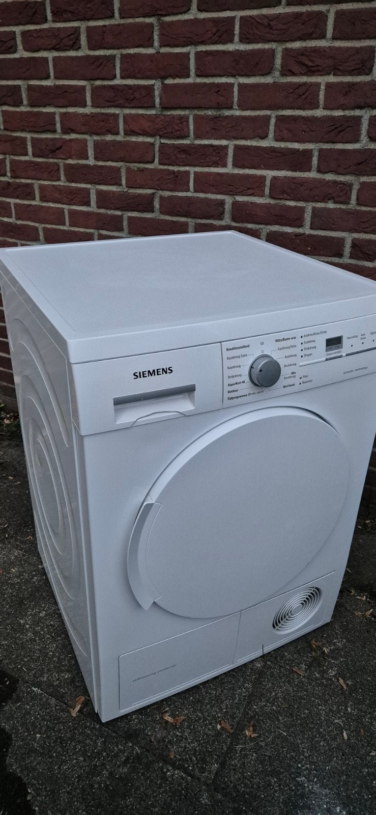 Siemens droger met zelfreinigende conde, Witgoed en Apparatuur, Wasdrogers, 6 tot 8 kg, Ophalen of Verzenden, Zo goed als nieuw