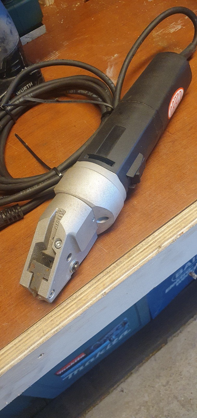 Draco 1020-1 metaalschaar nieuw!, Ophalen of Verzenden, Nieuw, 1000 watt of meer, Haakse handslijpmachine