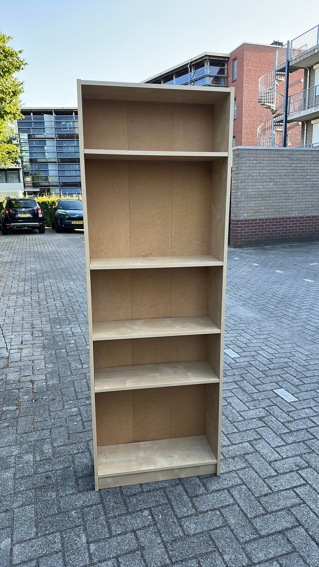Billy boekenkast, Ophalen, Met plank(en), Gebruikt, 50 tot 100 cm