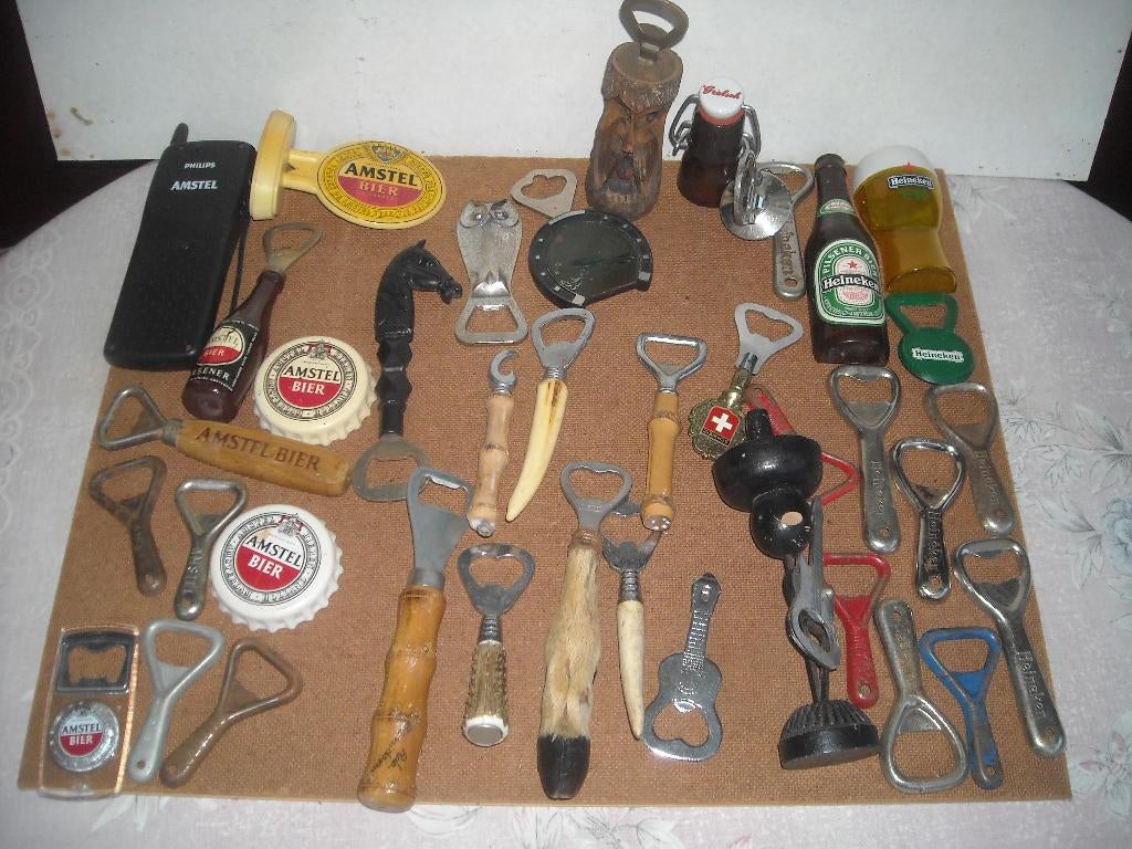 vintage flesopeners, Ophalen, Gebruikt