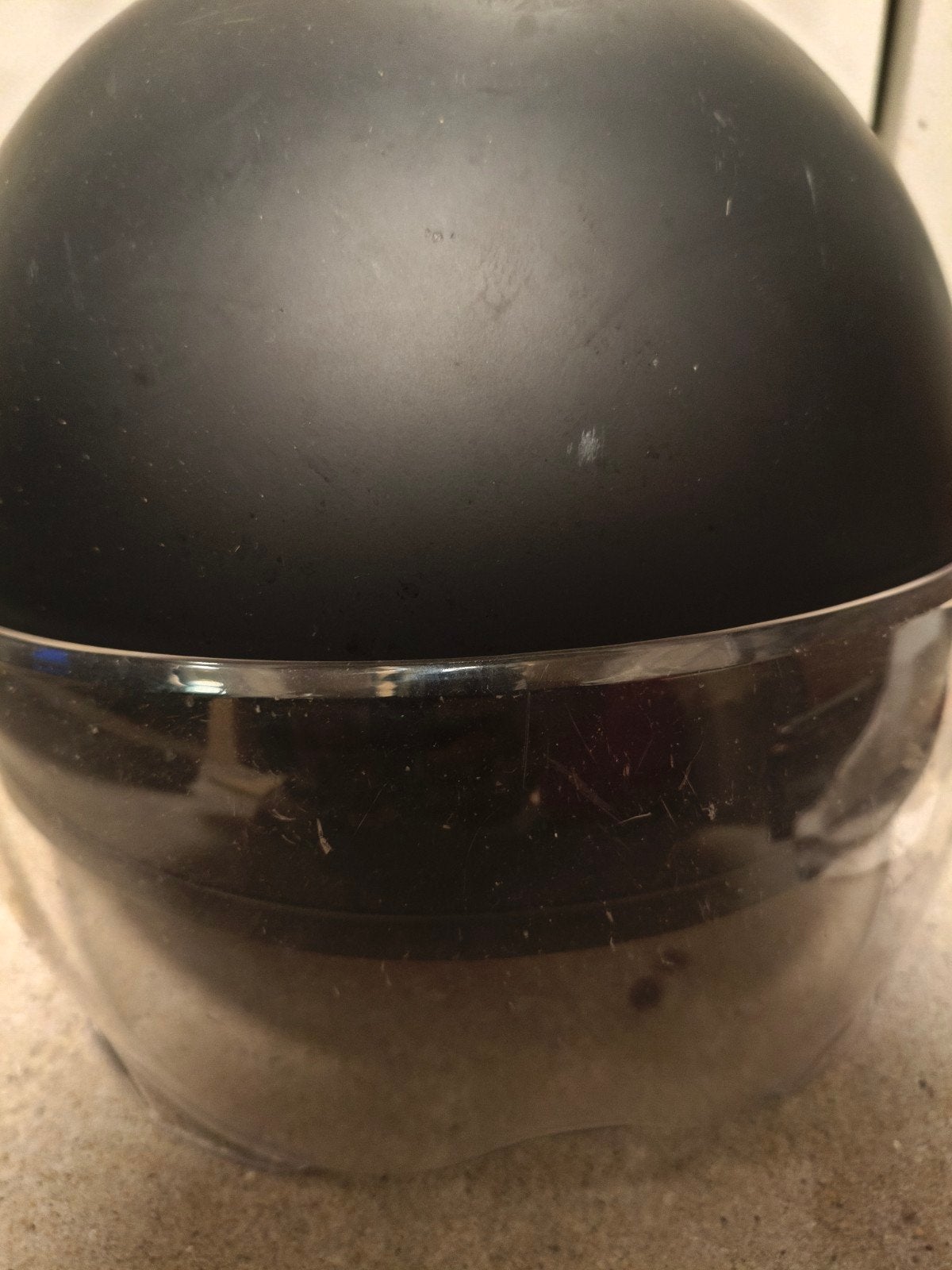 Snorfiets helm, Fietsen en Brommers, Brommerhelmen, Ophalen, Large