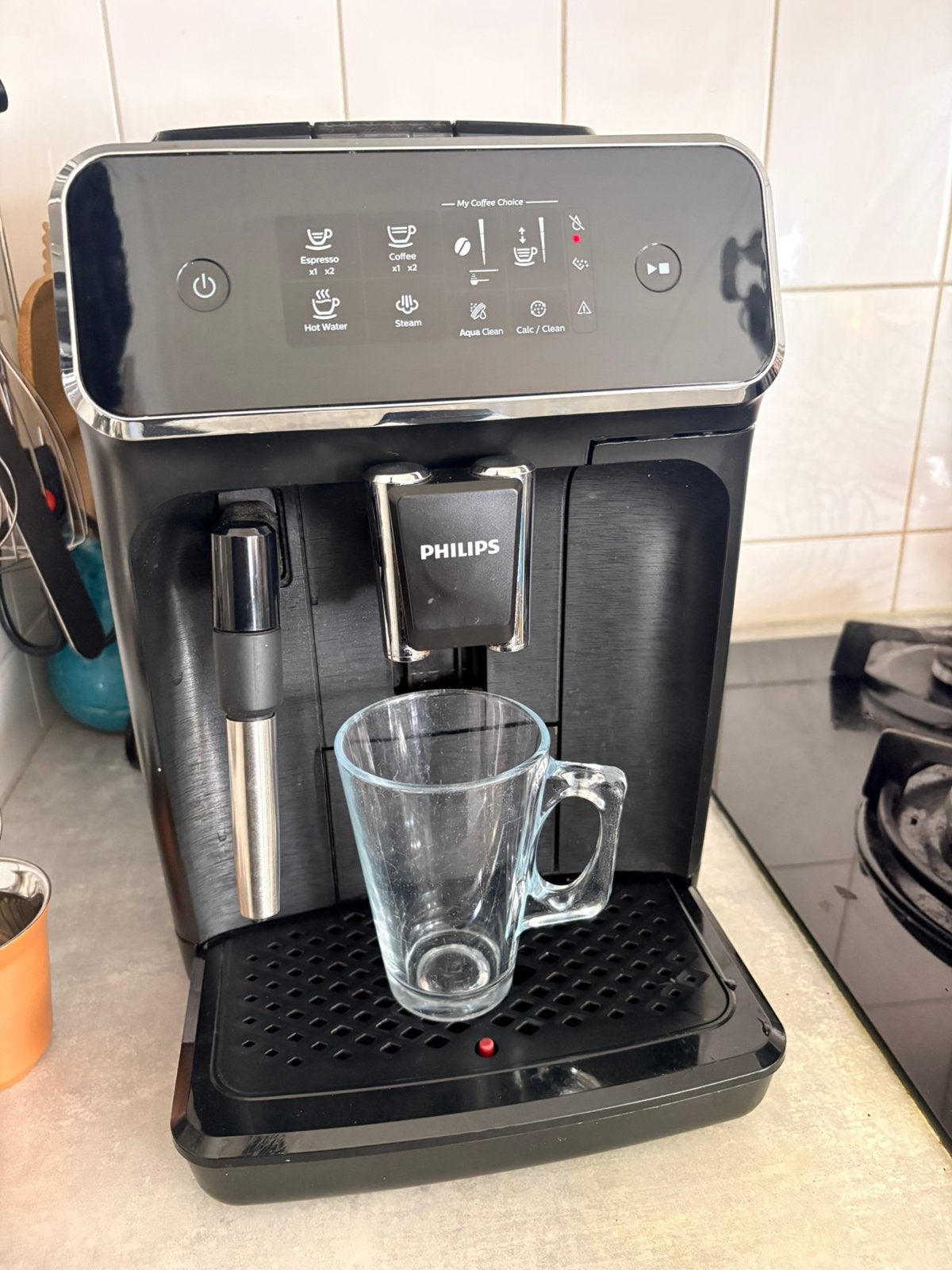 Philips 2200 Series - Espressomachine, Witgoed en Apparatuur, 10 kopjes of meer, Ophalen of Verzenden, Zo goed als nieuw, Koffiemachine