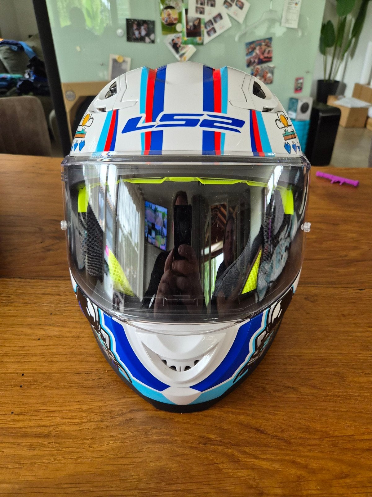 LS2 Kinder Integraalhelm - Gaming Design - Maat S, Kinderen, Integraalhelm, S, Tweedehands