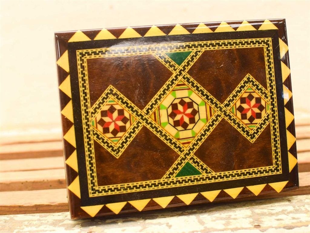 Houten kistje 52130, Ophalen of Verzenden