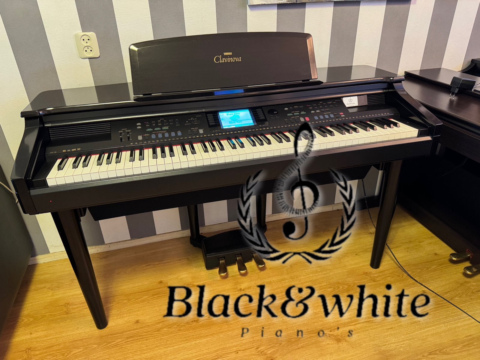 Yamaha Clavinova digitale elektrische ritme piano . Garantie, 88 toetsen, Yamaha, Ophalen of Verzenden, Zo goed als nieuw