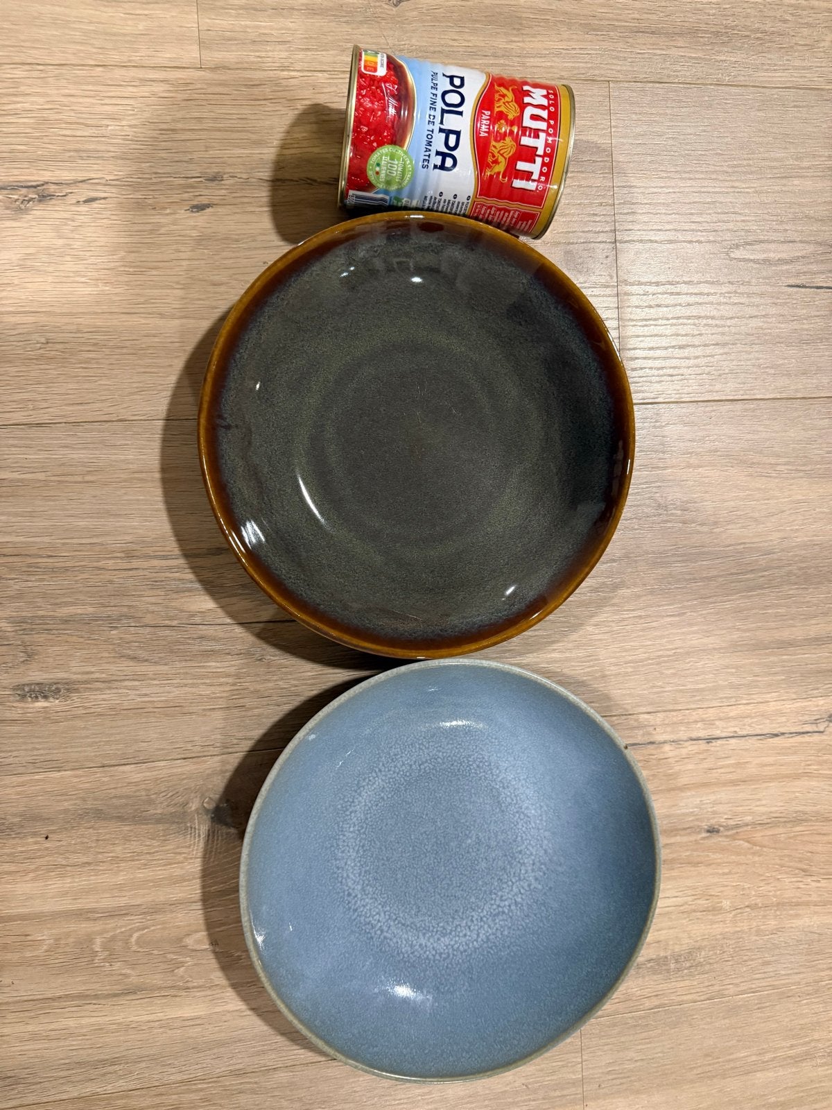 2 HEMA Porto diepe borden - Zo goed als nieuw, Huis en Inrichting, Hema, Keramiek, Ophalen of Verzenden, Zo goed als nieuw