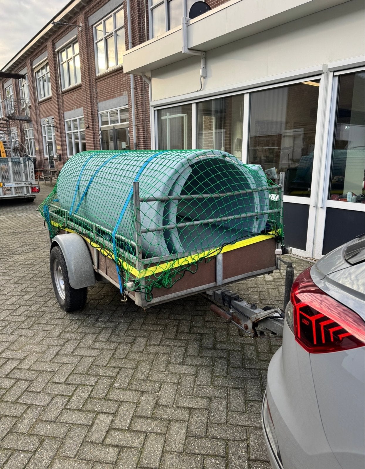 Flamingo VX121 Middenas Aanhangwagen - Opknapper, Auto diversen, Ophalen, Gebruikt
