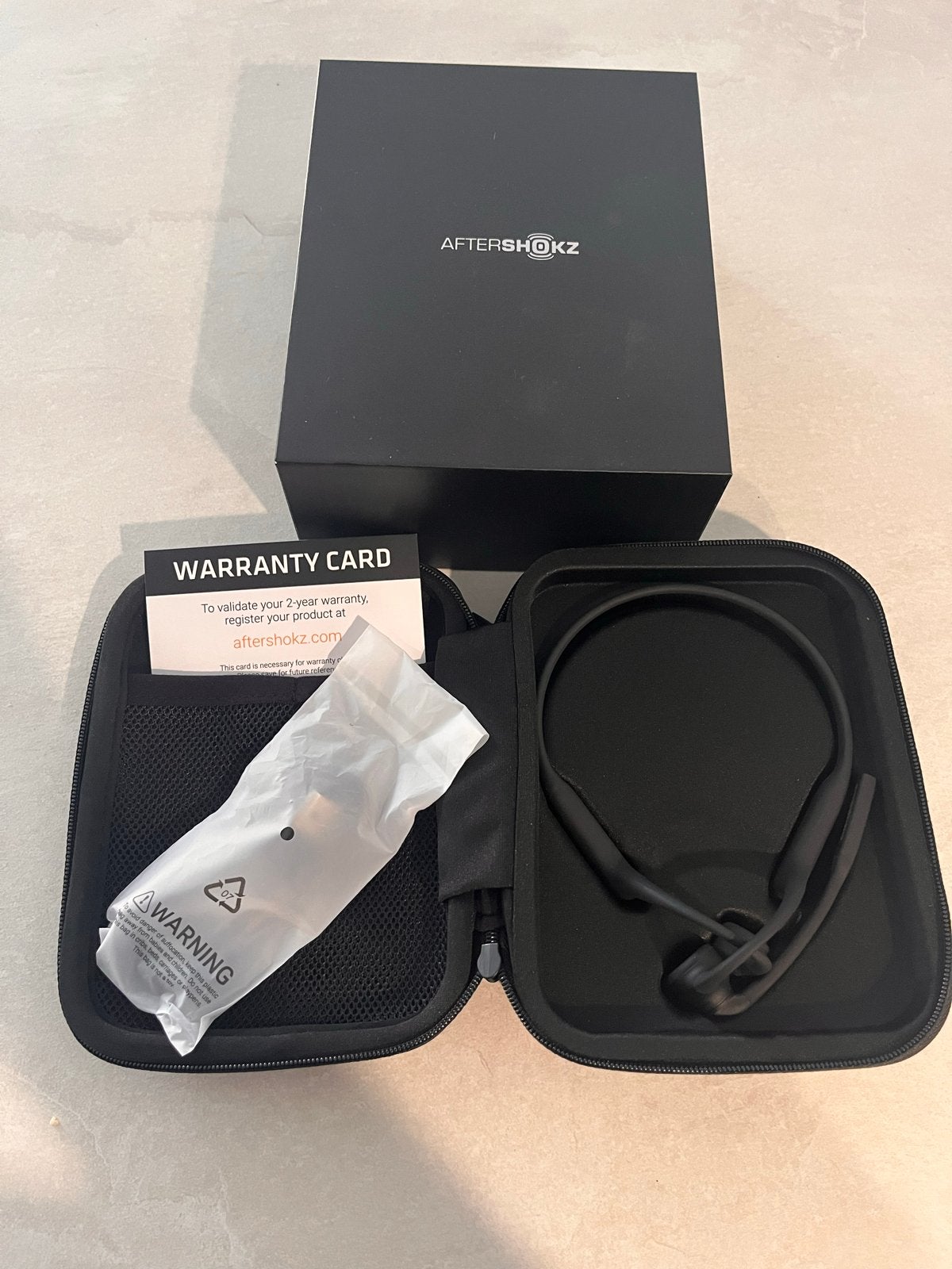 Nieuw AfterShokz OpenComm headset, Bluetooth, Bone conduction, Nieuw, Ophalen of Verzenden